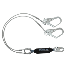 Falltech ViewPack 8357Y3 Cable Energy Absorbing Lanyard
