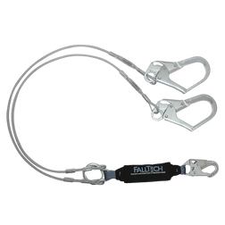 Falltech ViewPack 8357Y3 Cable Energy Absorbing Lanyard