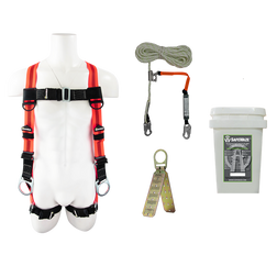 SAFEWAZE 019-3038 Roofing Fall Protection Harness Kit
