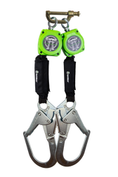 SAFEWAZE 019-5058 Dual Leg Web Self Retractable Lifeline