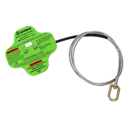 SAFEWAZE 020-4020 Drop-Through Cable Anchor, Multiple Lengths Available