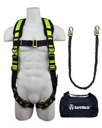 SAFEWAZE PRO FS133 Combo Fall Protection Harness Kit