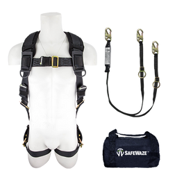 SAFEWAZE FS150-HW Heavyweight Fall Protection Harness Kit