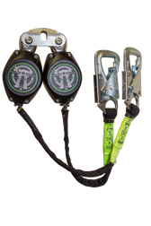 SAFEWAZE FS-FSP14075-W-TBH Class A Dual Leg Web Self Retractable Lifeline