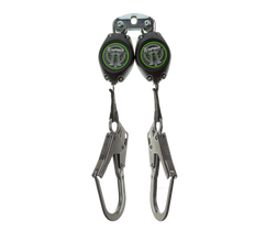 SAFEWAZE FS-FSP14085-W-RBH Class A Dual Leg Web Self Retractable Lifeline