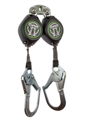 SAFEWAZE FS-FSP14095-W-RBH Class A Dual Leg Web Self Retractable Lifeline