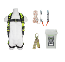 SAFEWAZE FS-ROOF-X Fall Protection Harness Kit