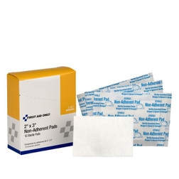 First Aid Only 3-601 Sealed Non-Adherent Pads, Multiple Size, Package Values Available