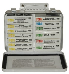 First Aid Only 5201 Weatherproof Unitized First Aid Kit, Multiple Options Values Available - Sold By Each