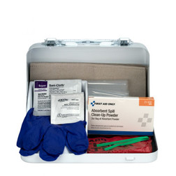 First Aid Only 6021-S Weatherproof BBP Spill Clean Up Kit - Sold By Each