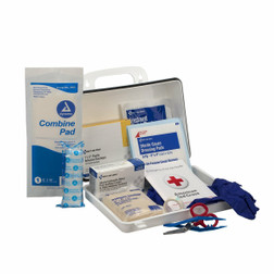 First Aid Only 6084 Weatherproof Contractor First Aid Kit, Multiple Options Values Available - Sold By Each