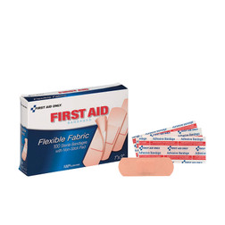 First Aid Only 90098-020 Adhesive Fabric Bandages - Sold By 100/Box