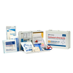 First Aid Only 90670 Waterproof Contractor First Aid Kit, Multiple Options Values Available - Sold By Each