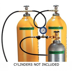 Air Systems CBA2-346NB Cascade 2 Bottle Breathing Air Assembly, 3000 PSI (NO CYLINDERS)