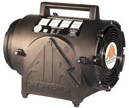 Air Systems CVF-8EXP Confined Space 8 In Explosion-Proof Axial Fan