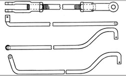 Western Cullen Hayes CR for HROS, Connecting Rod for High Rise Operating Stand