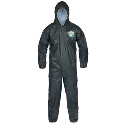 Lakeland Pyrolon® CRFR 51130 Safety Coverall with Hood, Elastic Wrist/Ankle - Sold by 6/Case, Multiple Sizes Available