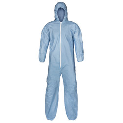 Lakeland Pyrolon® Plus 2 7428B Safety Coverall with Hood, Elastic Wrist/Ankle - Sold by 25/Case, Multiple Sizes Available