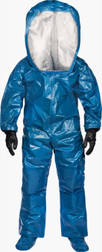 Lakeland Interceptor® Plus INT650B Rear Entry Level A Encapsulating Safety Coverall - Sold by Each, Multiple Sizes Available