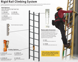 FrenchCreek 1-1100-AR Climbing Rail - Each