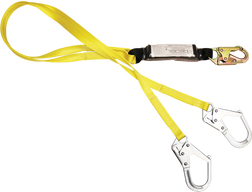 FrenchCreek 442AN Shock Absorbing Safety Web Lanyard - Each