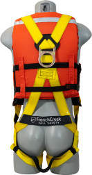 FrenchCreek 631LJ Full Body Harness, back