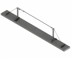 FrenchCreek TRV60C Traverse Horizontal Lifeline System - Each