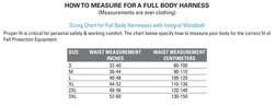 Sizing Chart