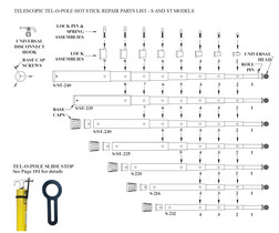 Hastings P20010 Tubular Base Section - Each