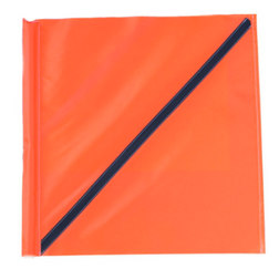OTW Safety FL-AR20X20 Airport Barricade Hazard Flag, Multiple Color Values Available - Sold By Each