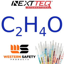 Nextteq NX101VL Acetaldehyde Detector Tubes, 1-30 ppm - 10/Pack