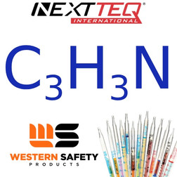 Nextteq NX107H Acrylonitrile (Vinyl Cyanide) Detector Tubes, 10-500 ppm - 10/Pack