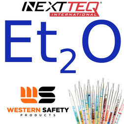 Nextteq NX142L Diethyl Ether (Ethyl Ether) Detector Tubes, 20-400 ppm - 10/Pack