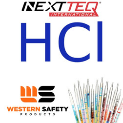 Nextteq NX164L Hydrogen Chloride Detector Tubes, 0.4-40 ppm - 10/Pack