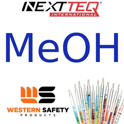 Nextteq NX178H Methyl Alcohol (Methanol) Detector Tubes, 0.5-6.0% - 10/Pack