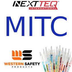 Nextteq NX187H MITC (Methyl Isothiocyanate) Detector Tubes, 200-10000 ppm - 10/Pack