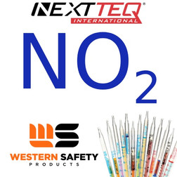 Nextteq NX194L Nitrogen Dioxide Detector Tubes, 0.1-1.0ppm - 10/Pack