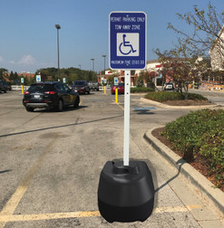 Plasticade RB18BK Rock-It Plastic Base - Each