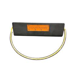 Plasticade W88-R Aircraft Wheel Chock, Multiple Handle Type Values Available - Each