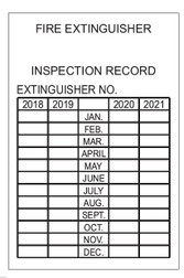 Safehouse Signs FIT-02 Inspection Tag - Sold By 5/Pack