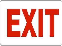 Safehouse Signs Blank Red Tag - 6 x 3