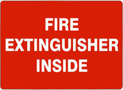 Safehouse Signs G-264214 Fire Protection Sign - Sold By Each