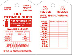 Safehouse Signs TB-205 Inspection Tag - Sold By 25/Pack