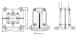 Western Cullen Hayes 14492-A Plain,Type 14492 Split Base Assembly - Sold By Each