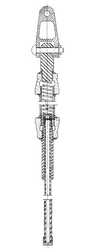 Western Cullen Hayes 3562-390 Buffer Leg Assembly - Sold By Each