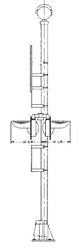 Western Cullen Hayes A479-50-0101 Highway Crossing Signal - Sold By Each