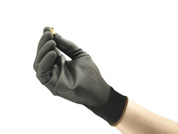 Ansell HyFlex 48-101 Black PU-Coated Multi-Purpose Gloves - Pair