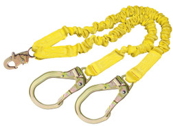 3M DBI-SALA ShockWave 2 1244412 Variable/Elastic 100% Tie-Off Shock Absorbing Lanyard - Each