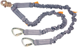 3M DBI-SALA ShockWave 2 1244675 Variable/Elastic Tie Back 100% Tie-Off Shock Absorbing Lanyard - Each