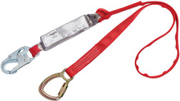 3M DBI-SALA PROTECTA 1340040 Fixed Pack Tie Back Tie-Off Shock Absorbing Lanyard - Each